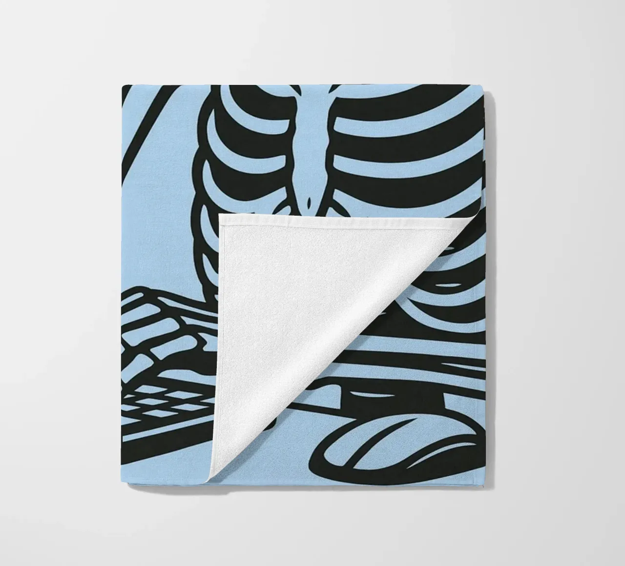 ufficio scheletro telo mare da the gendels