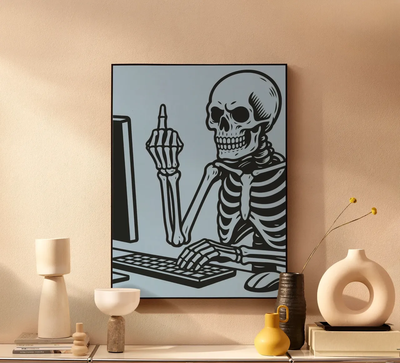 ufficio scheletro plexiglass da the gendels