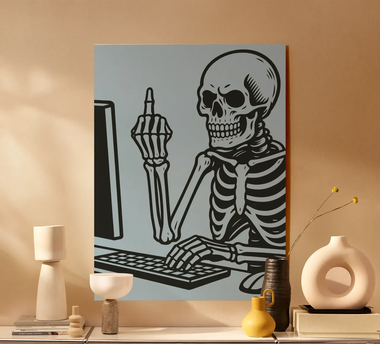 ufficio scheletro plexiglass da the gendels