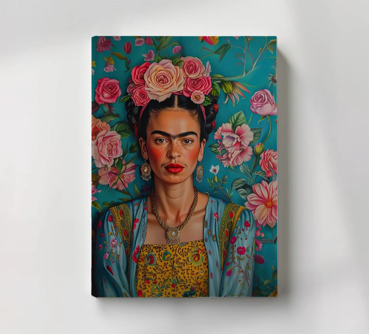 Frida Kahlo "Strength and Sensibility" notebook by Fantasias Florales