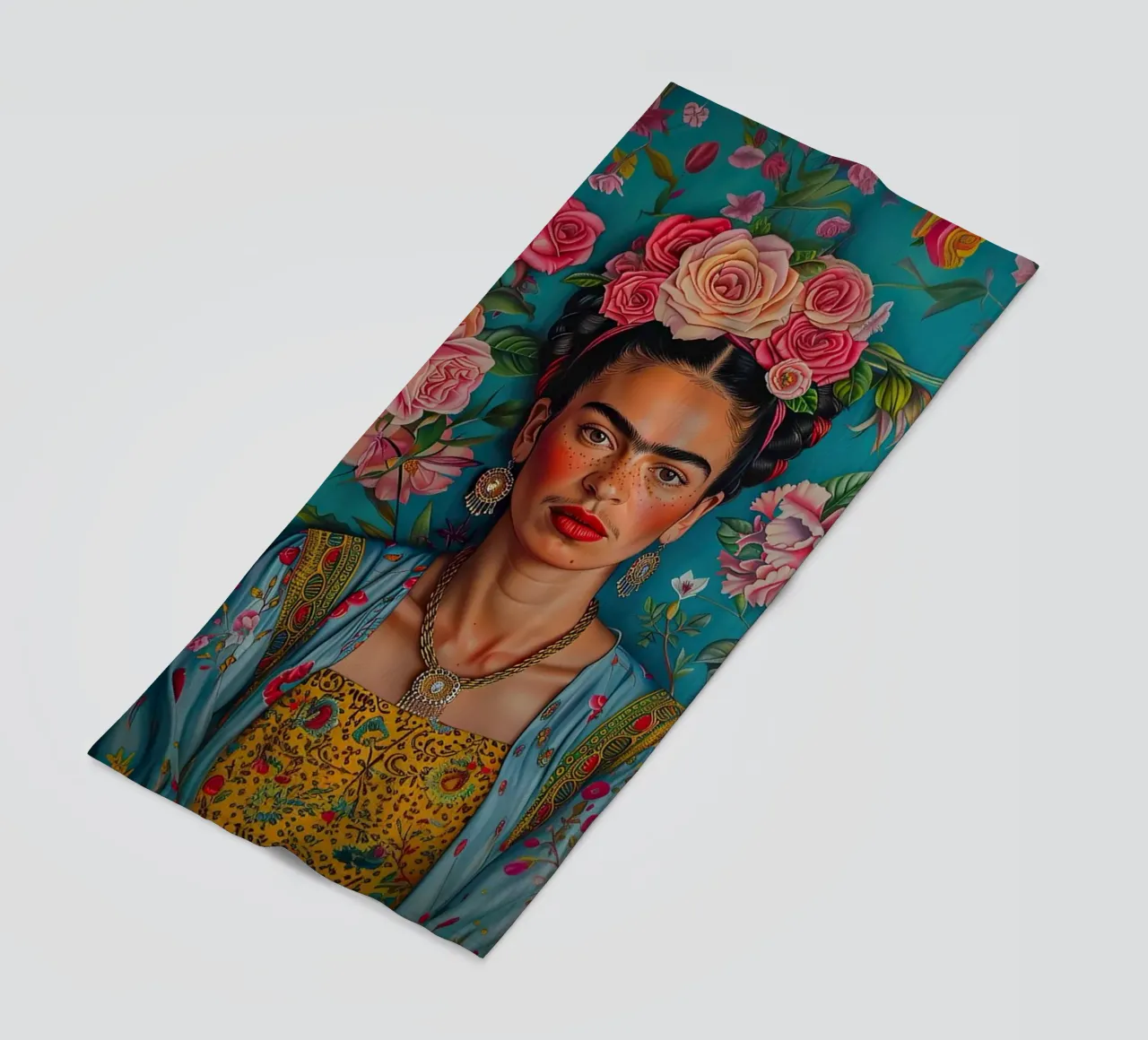 Frida Kahlo "Strength and Sensibility" telo mare da Fantasias Florales