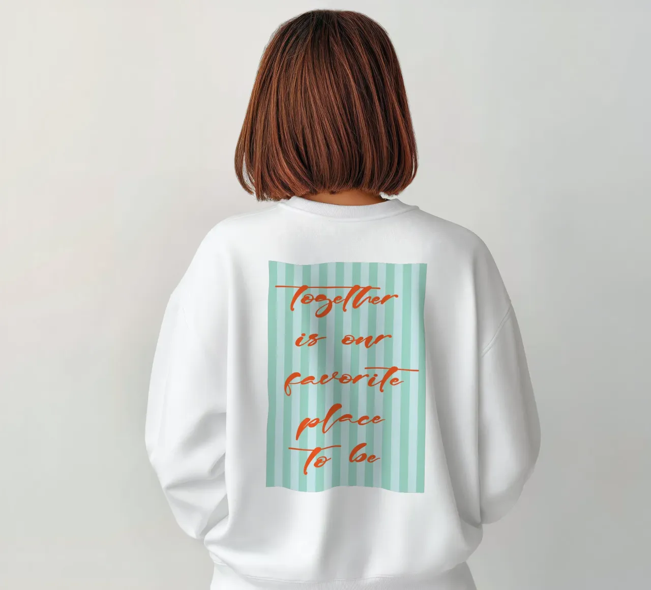 ensemble, c'est notre lieu de prédilection sweat de the gendels
