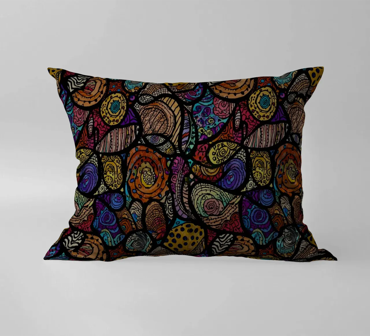 African Abstract Pattern cuscino da AzStore11