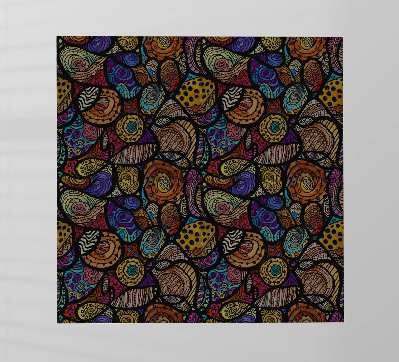 African Abstract Pattern pellicola backlit da AzStore11