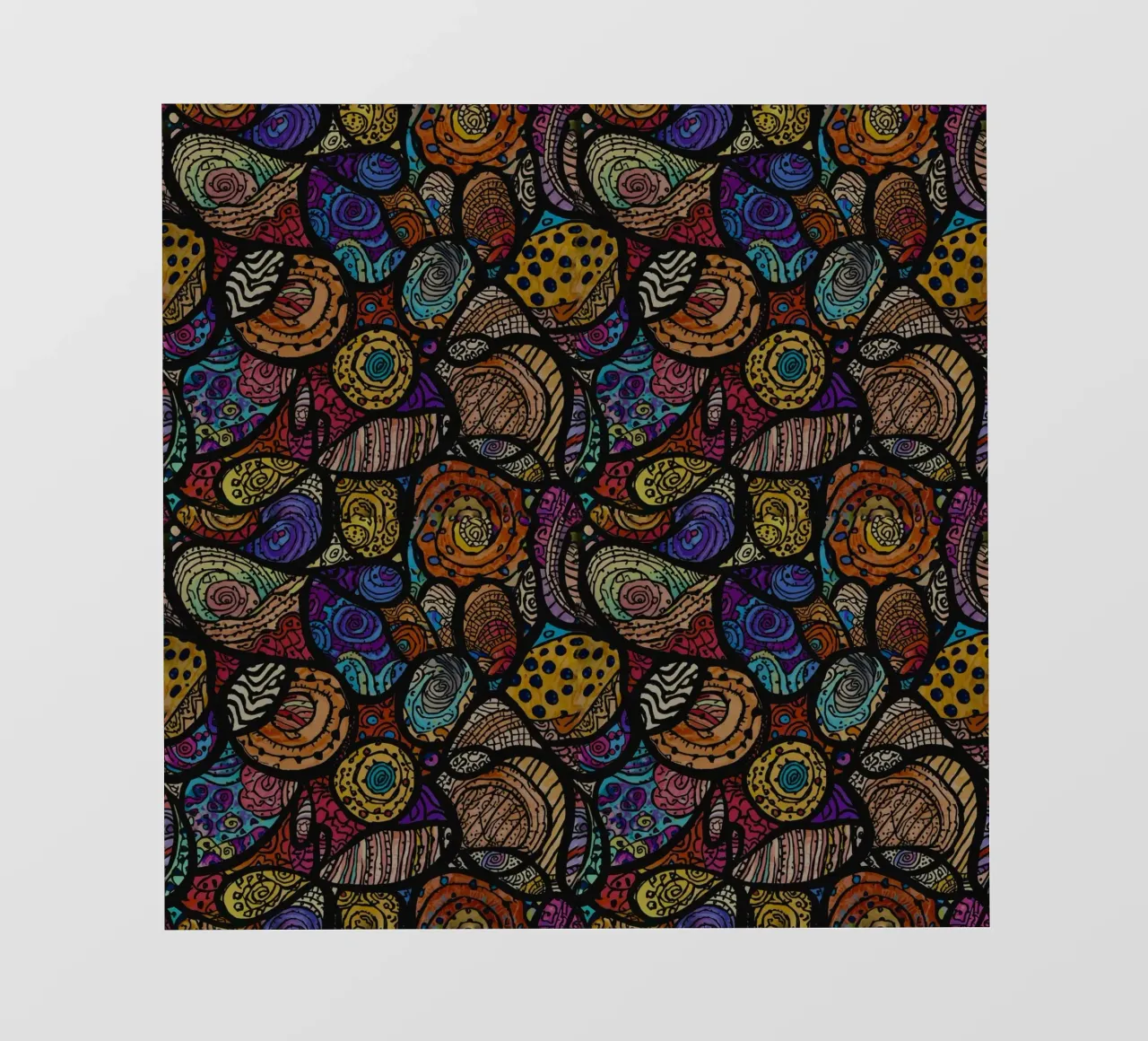 African Abstract Pattern pellicola backlit da AzStore11