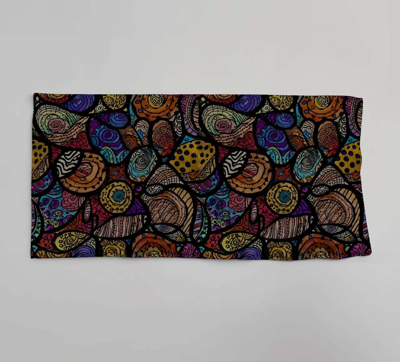 African Abstract Pattern asciugamano da bagno da AzStore11