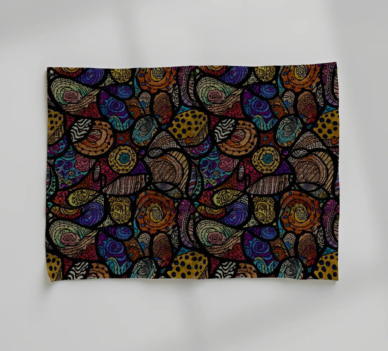African Abstract Pattern canovaccio da cucina da AzStore11