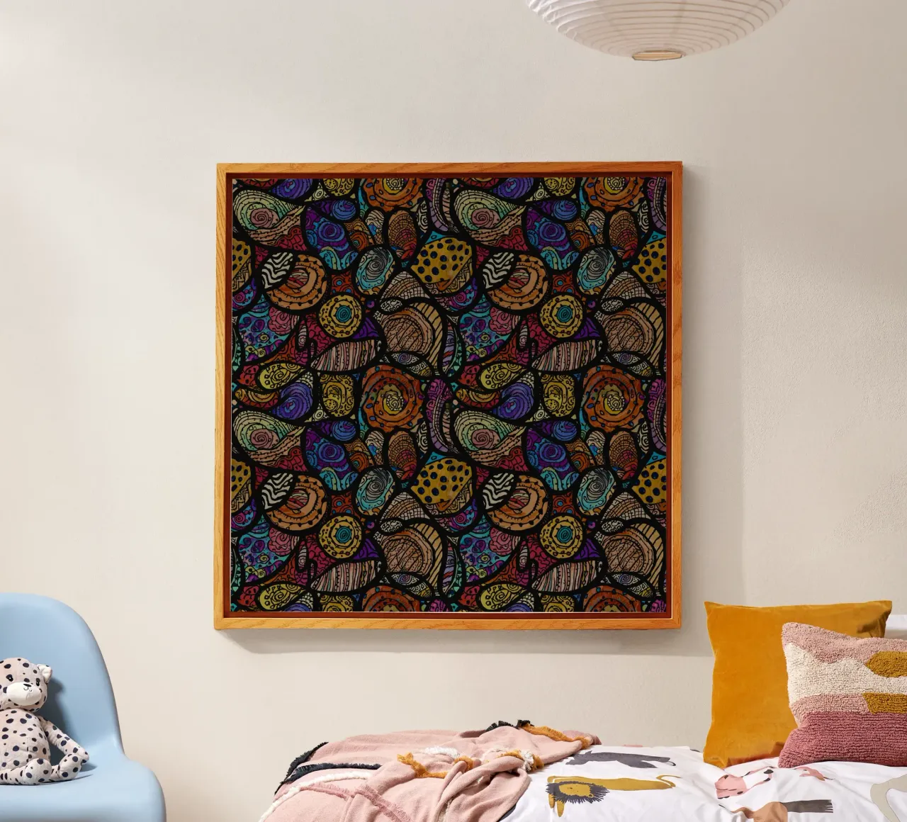 African Abstract Pattern plexiglass da AzStore11