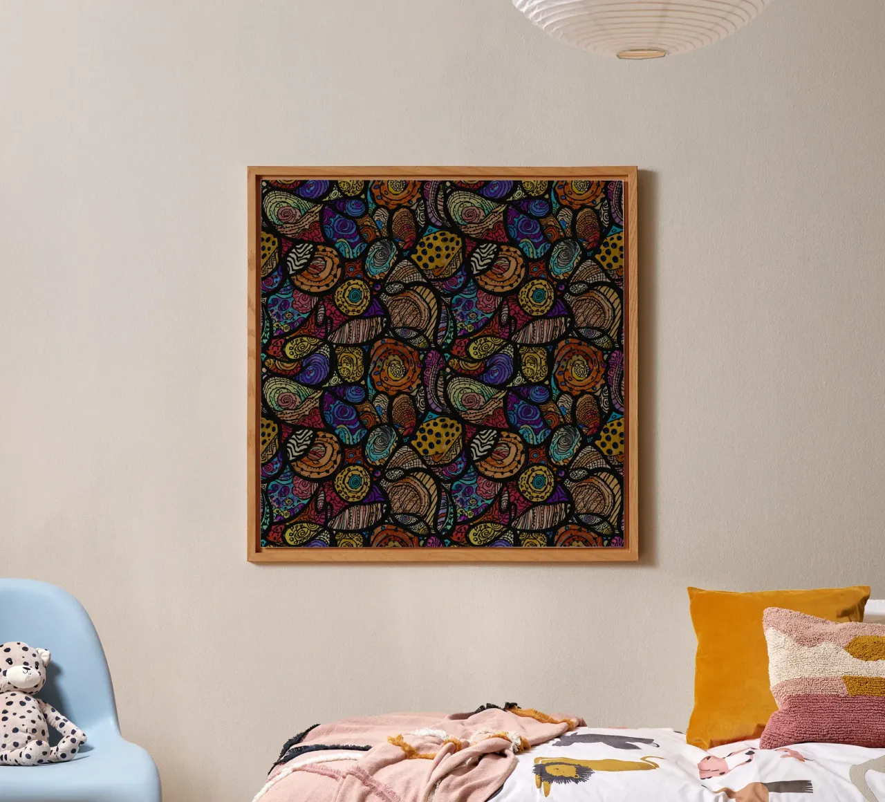 African Abstract Pattern alluminio dibond da AzStore11