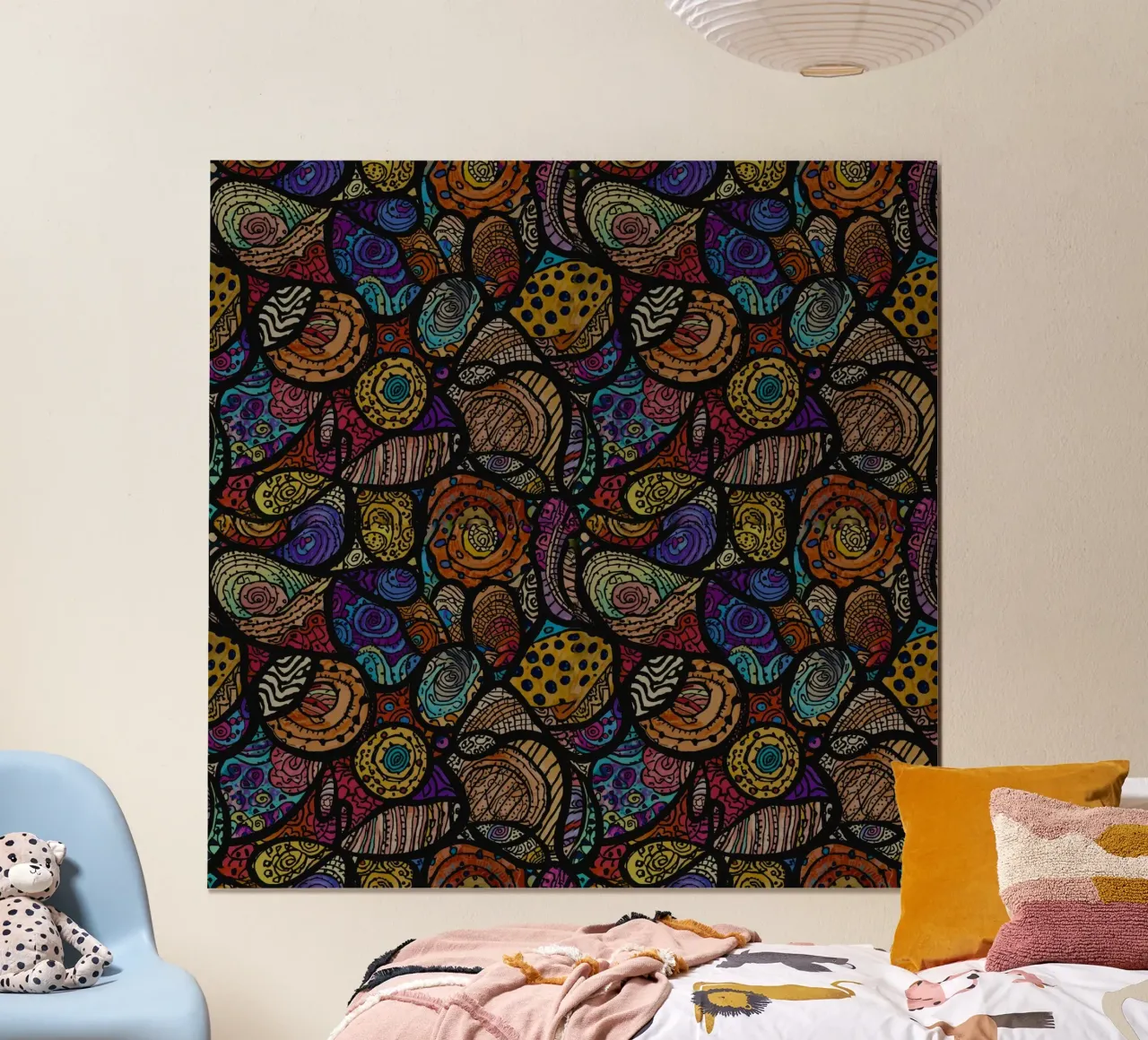 African Abstract Pattern carta hahnemühle da AzStore11