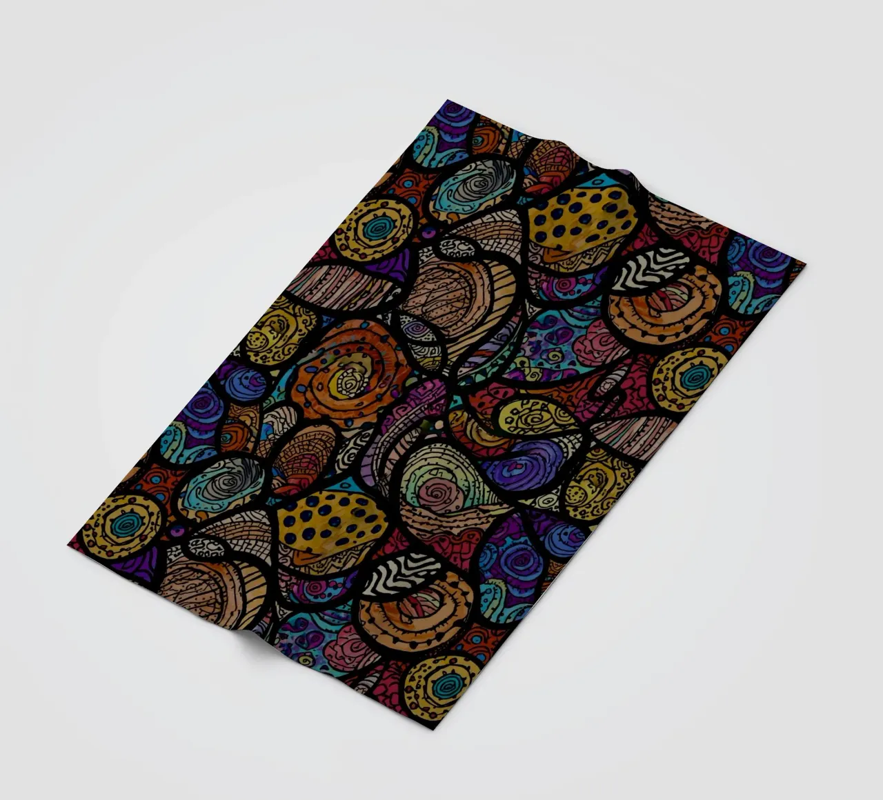 African Abstract Pattern coperta in pile da AzStore11