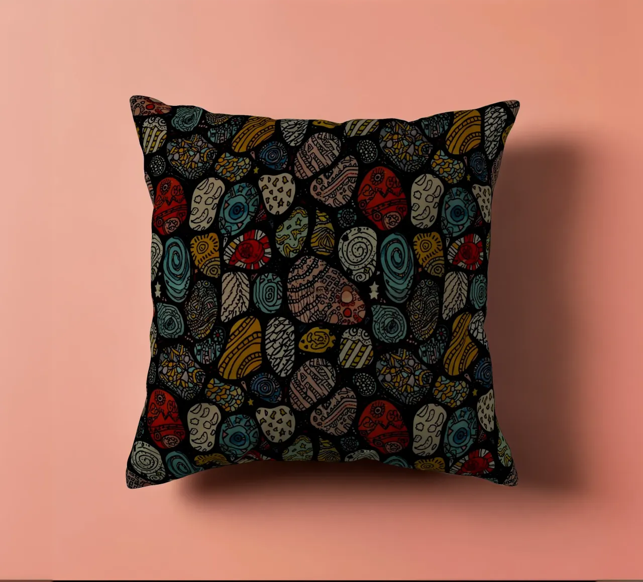 Abstract Organic Pattern cuscino da AzStore11