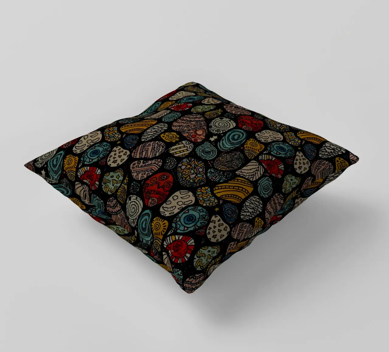 Abstract Organic Pattern cuscino da AzStore11