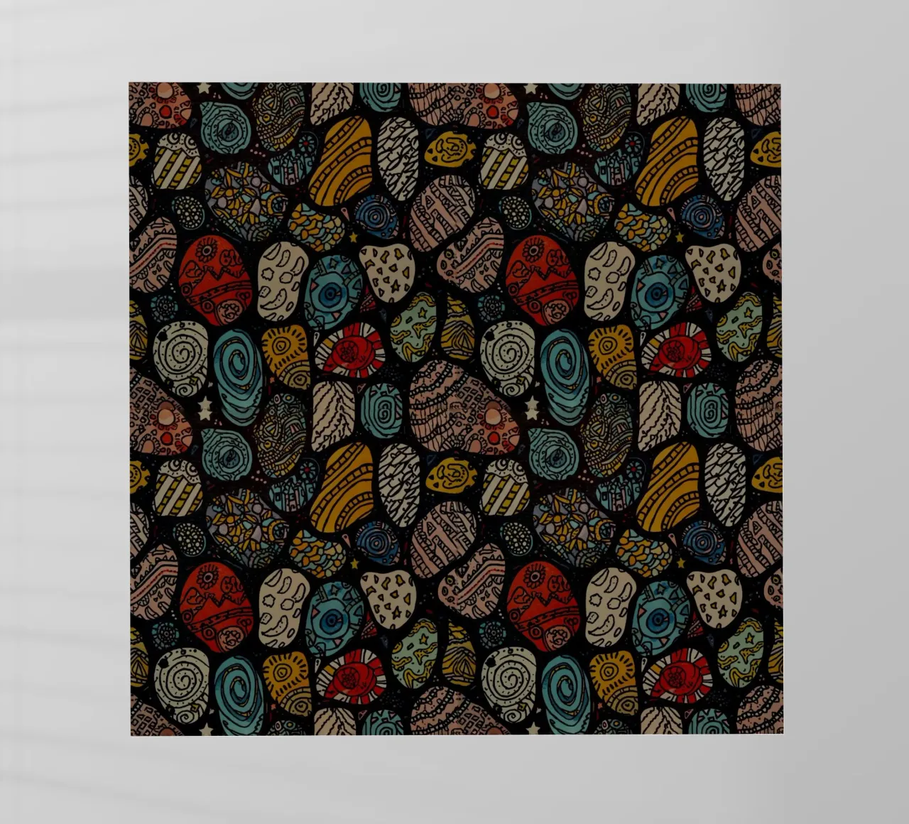 Abstract Organic Pattern pellicola backlit da AzStore11