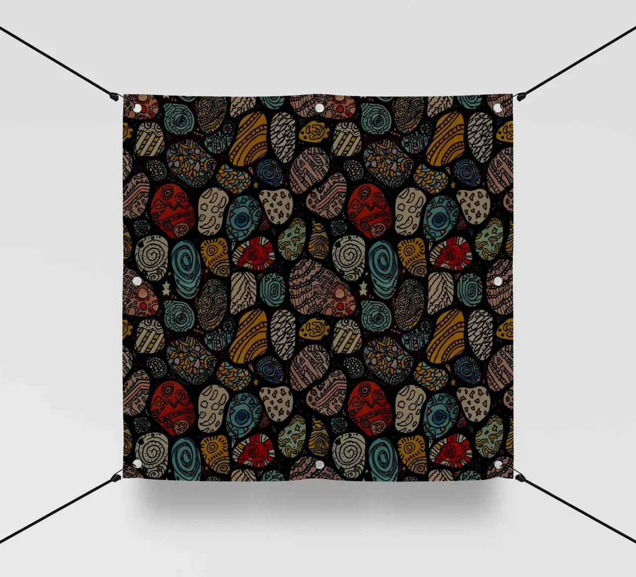 Abstract Organic Pattern telo in pvc da AzStore11