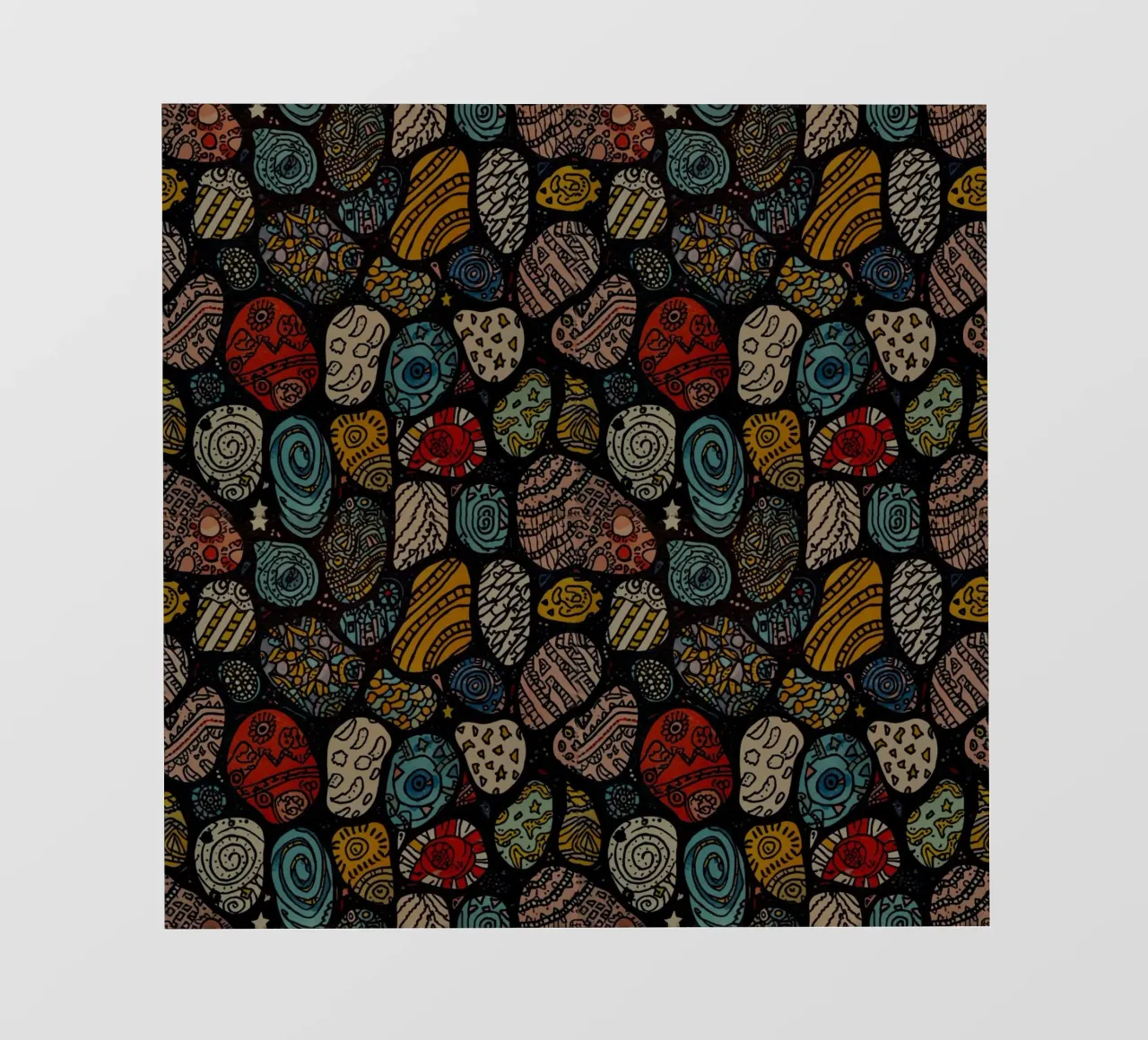 Abstract Organic Pattern telo in pvc da AzStore11