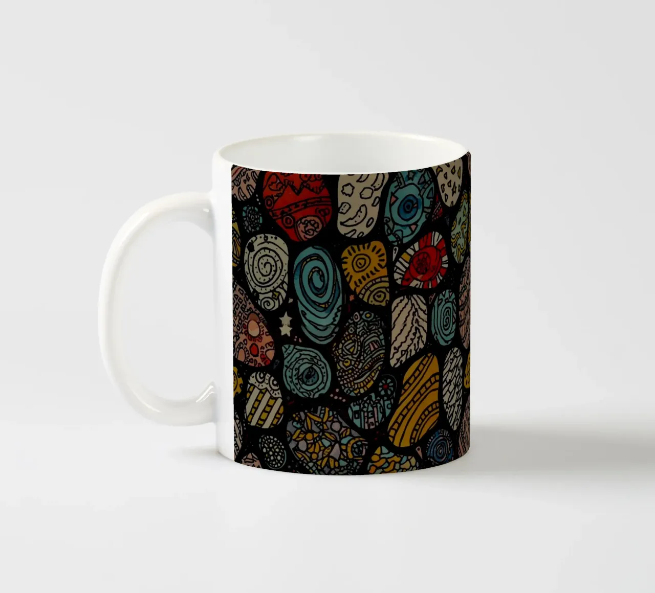 Abstract Organic Pattern tazza in ceramica da AzStore11