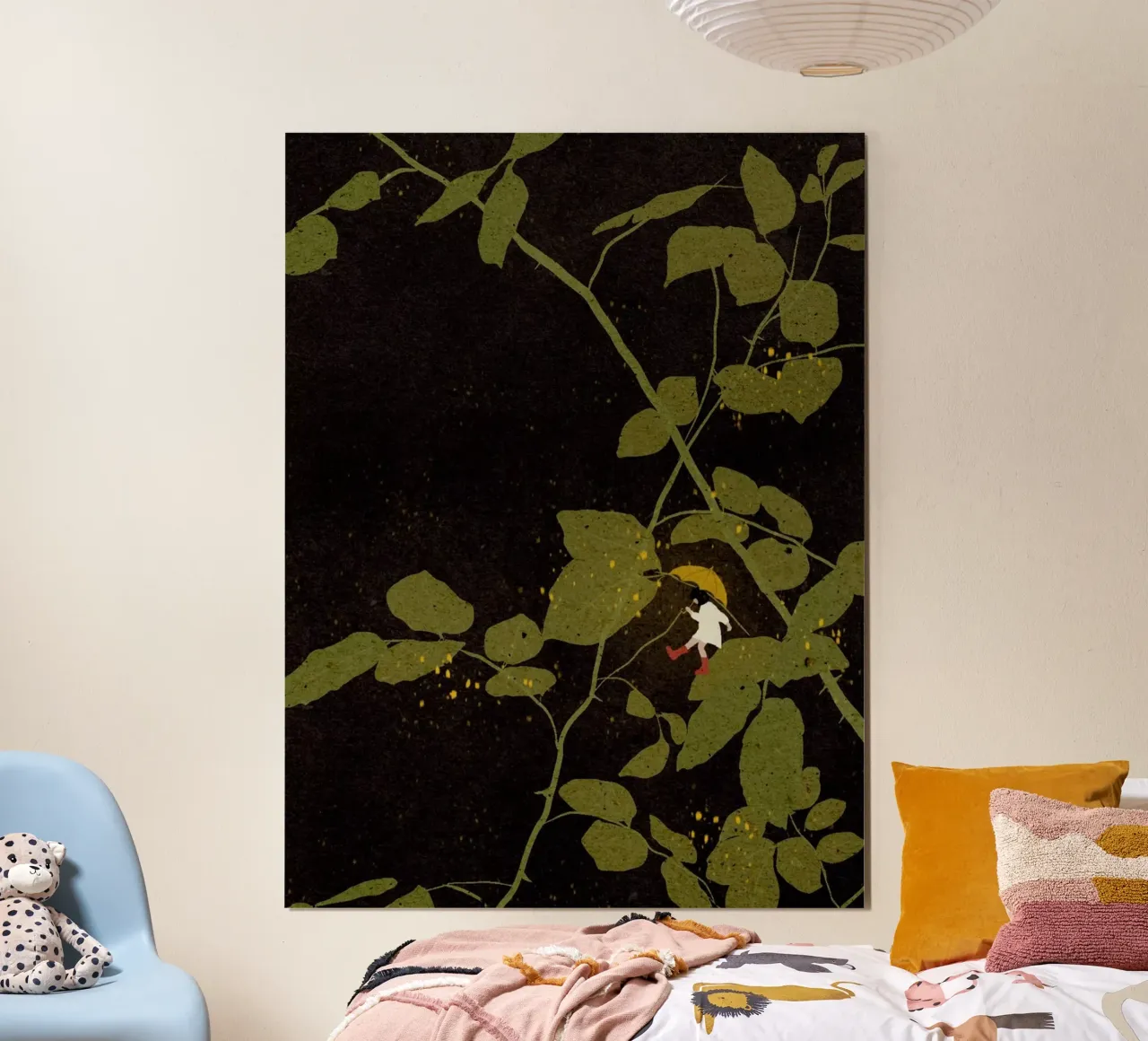 Summer rain poster con telaio in plastica da Duong Tu Tran