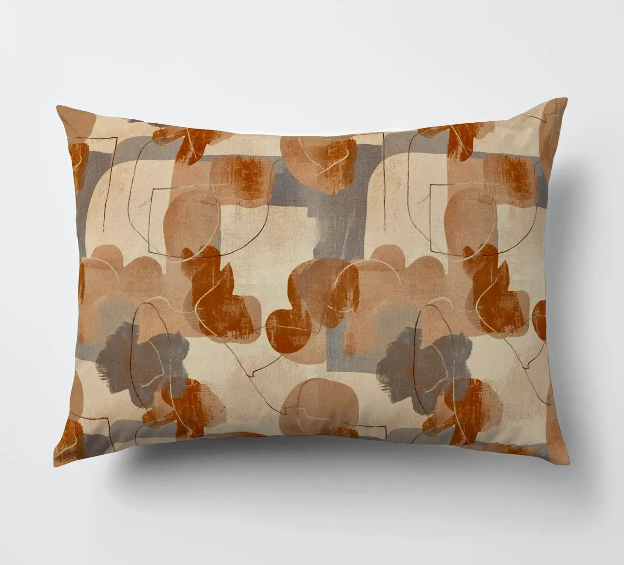 Abstract Botanical Art Deco Pattern cuscino da AzStore11