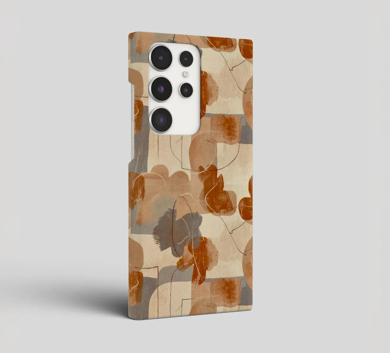 Abstract Botanical Art Deco Pattern cover samsung da AzStore11