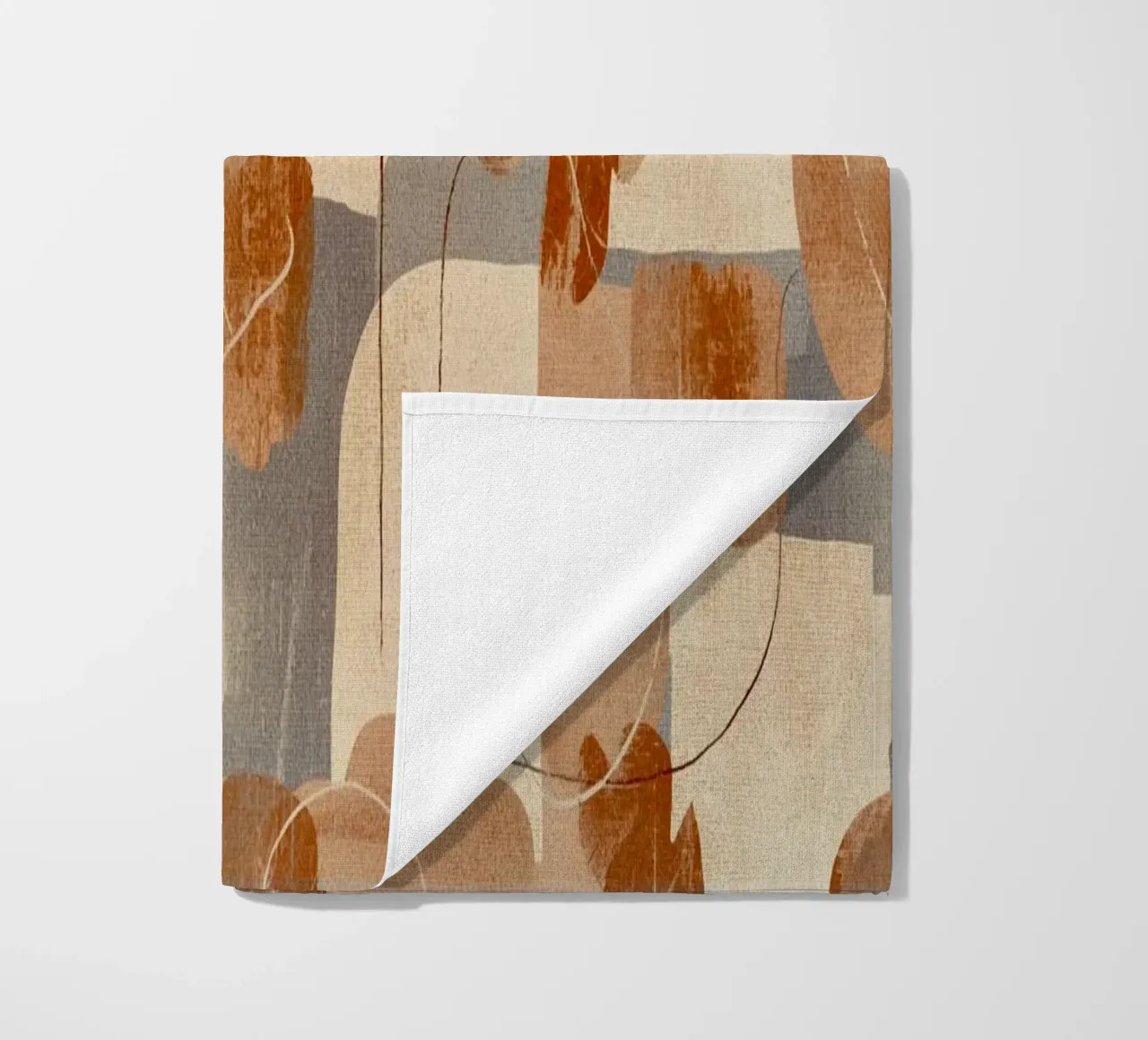 Abstract Botanical Art Deco Pattern telo mare da AzStore11