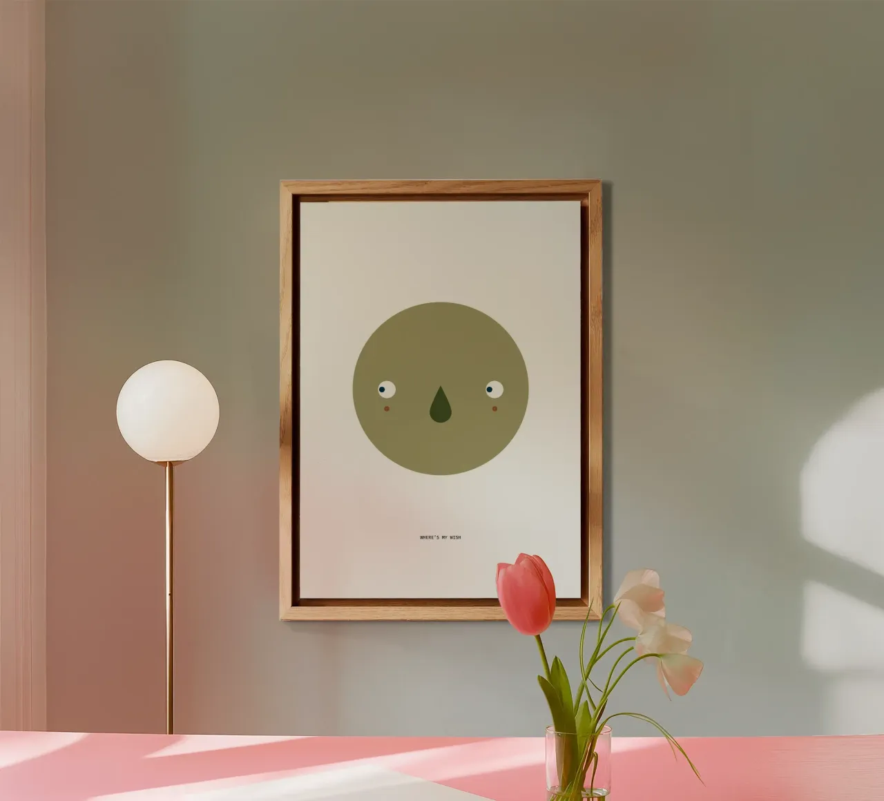 Dov'è il mio desiderio - 3 di 3 pannello forex da Sassi