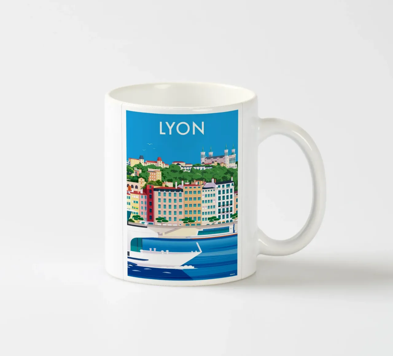 Lione tazza in ceramica da Raphaël Delerue