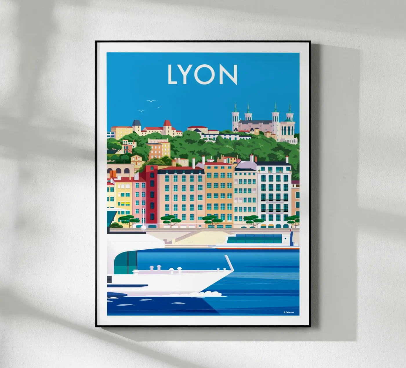 Lione plexiglass da Raphaël Delerue