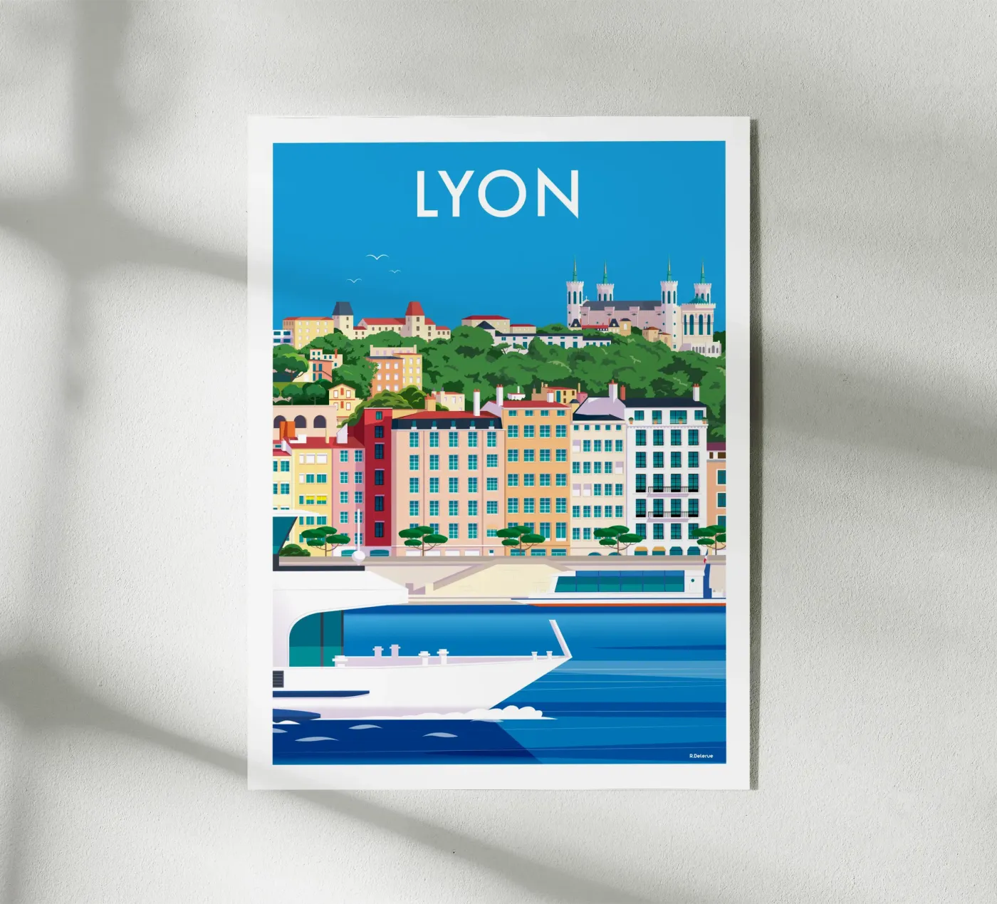 Lione plexiglass da Raphaël Delerue