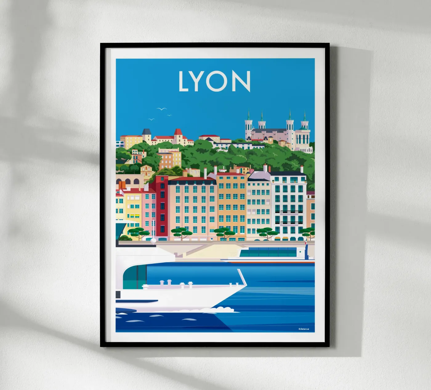 Lione poster da Raphaël Delerue