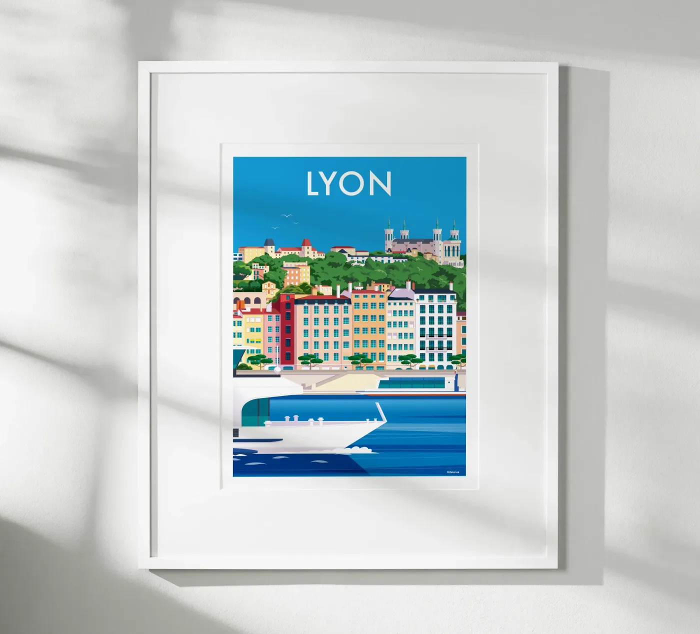 Lione poster da Raphaël Delerue
