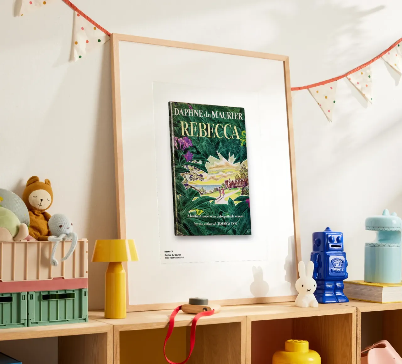 Rebecca di Daphne Du Maurier - Prima edizione con copertina stampata poster da MissLiterarty
