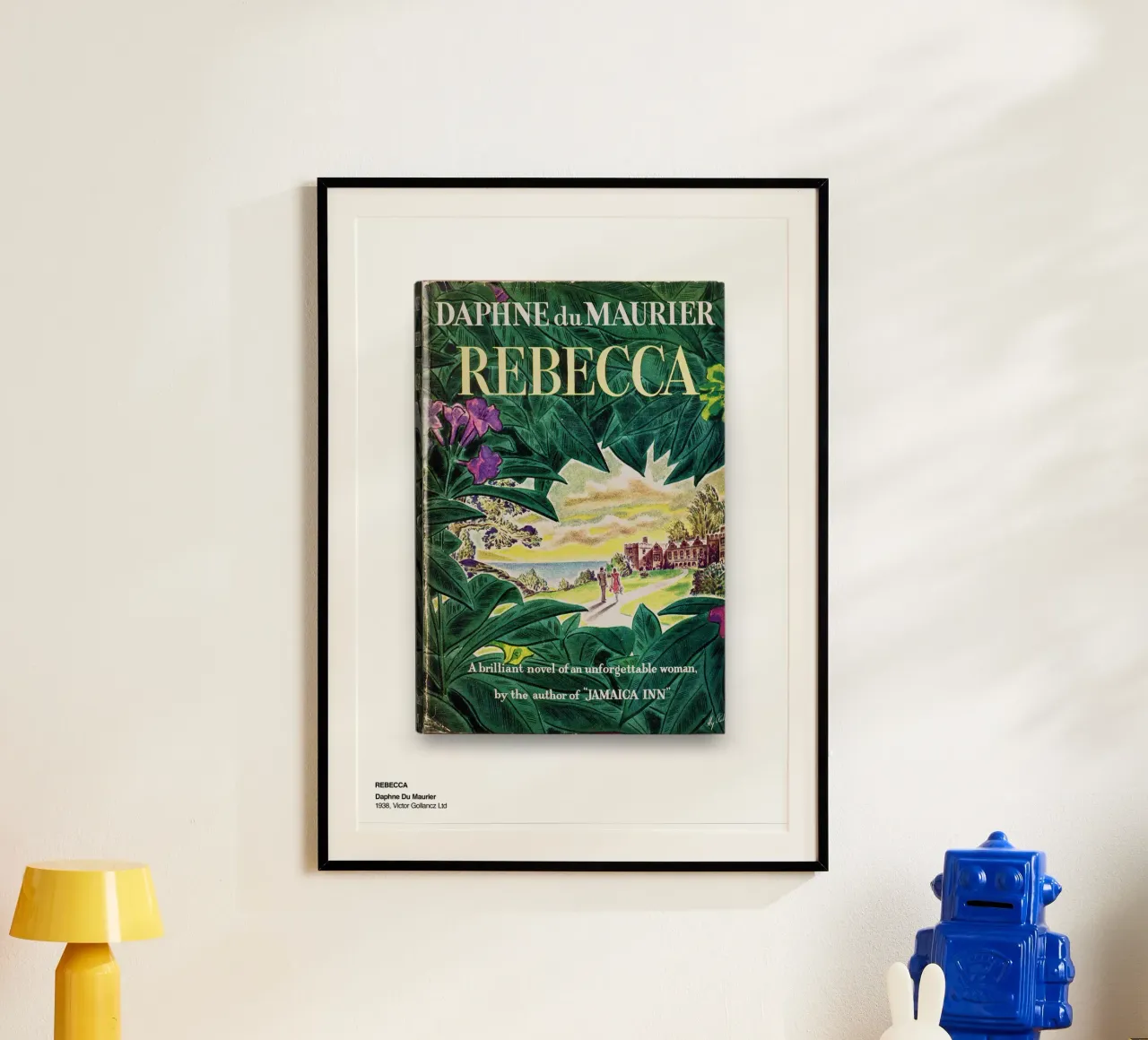 Rebecca di Daphne Du Maurier - Prima edizione con copertina stampata poster da MissLiterarty