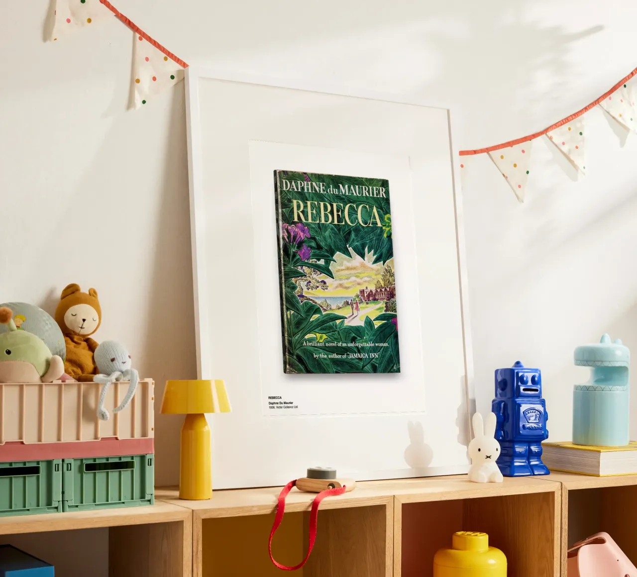 Rebecca di Daphne Du Maurier - Prima edizione con copertina stampata poster da MissLiterarty