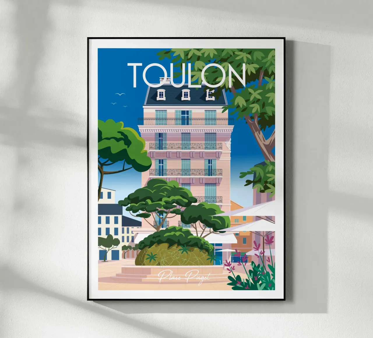 Toulon Luogo Puget plexiglass da Raphaël Delerue