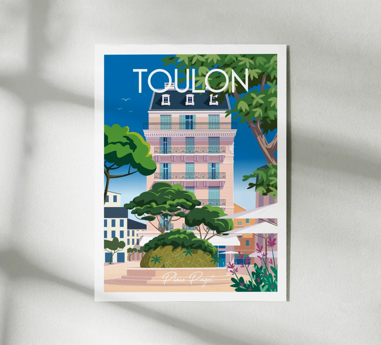 Toulon Luogo Puget plexiglass da Raphaël Delerue