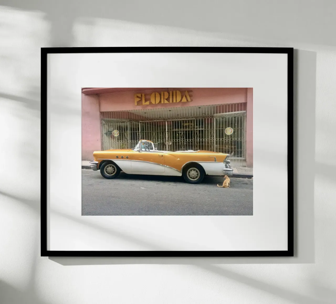 Pasteldromen van Havana poster van JUNIQERIN photography by Dorothea Baur