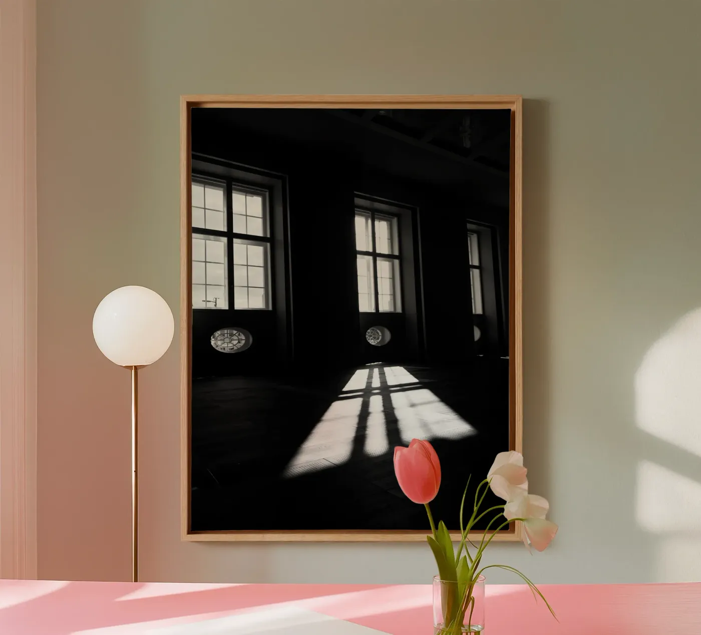 Berlin Lightfall canvas by JUNIQERIN photography by Dorothea Baur