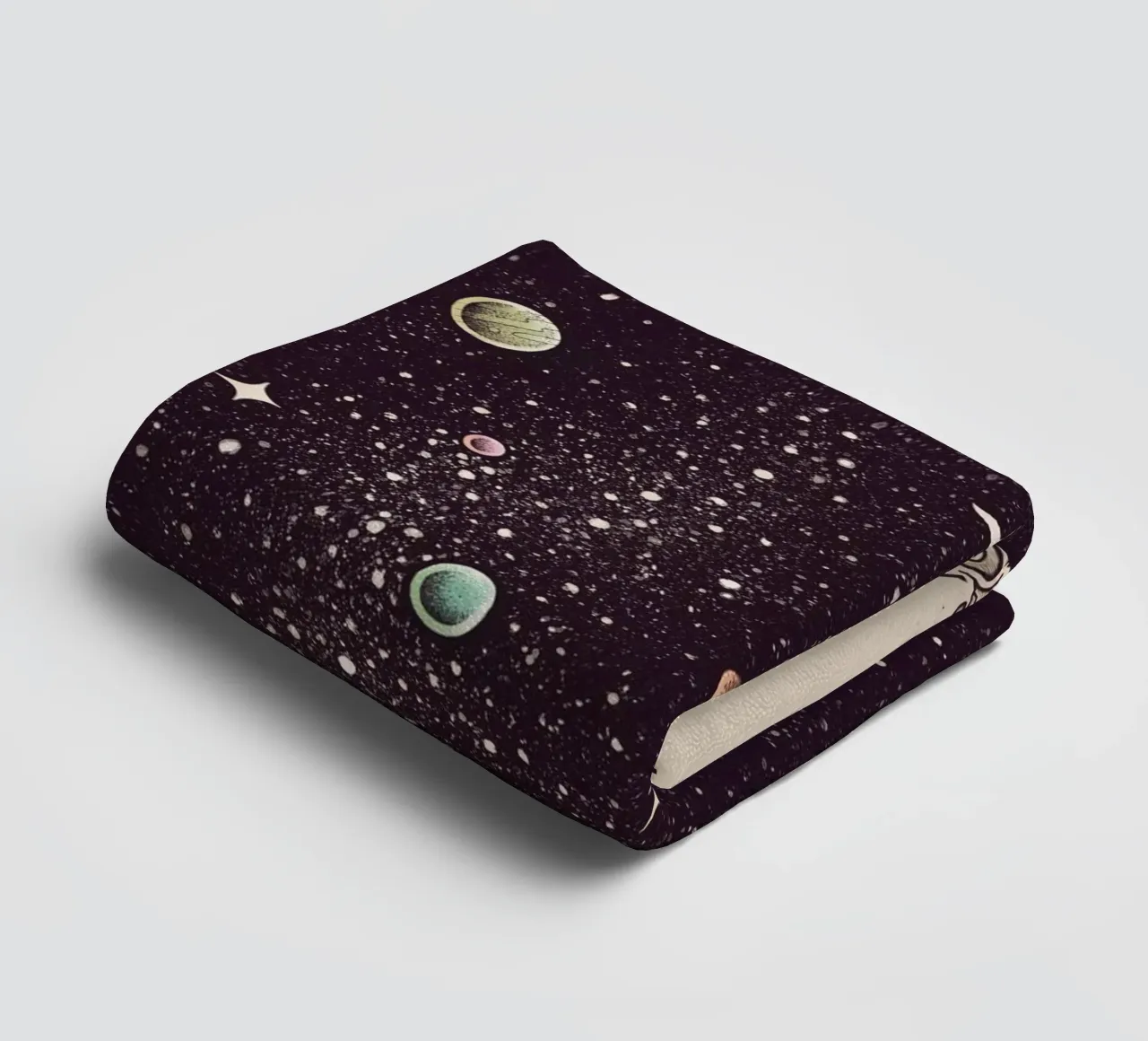 Enkel Dika - Space Cut asciugamano da bagno da The Artcircle
