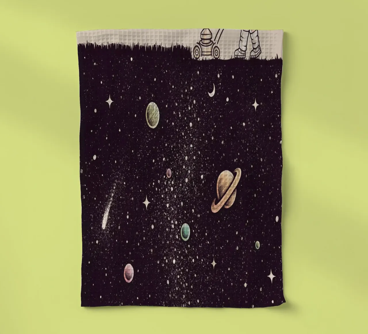 Enkel Dika - Space Cut canovaccio da cucina da The Artcircle