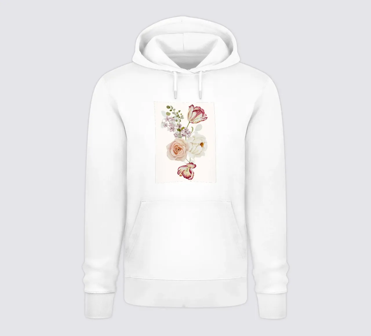 Acquerello botanico vintage felpa con cappuccio da Flower Paradise