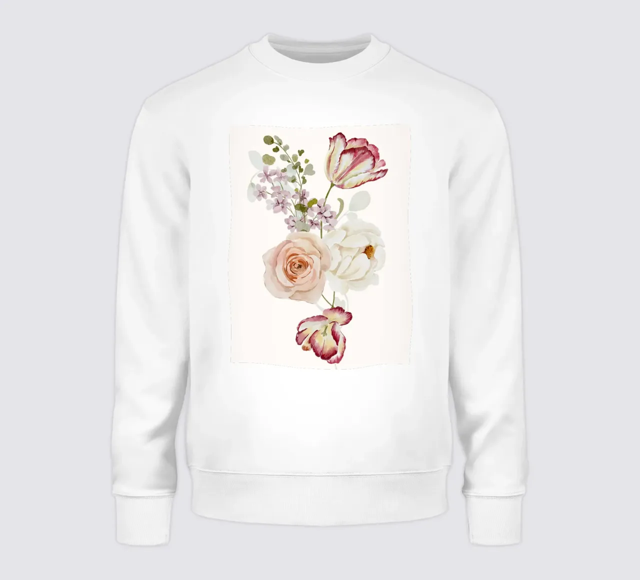 Acquerello botanico vintage felpa da Flower Paradise