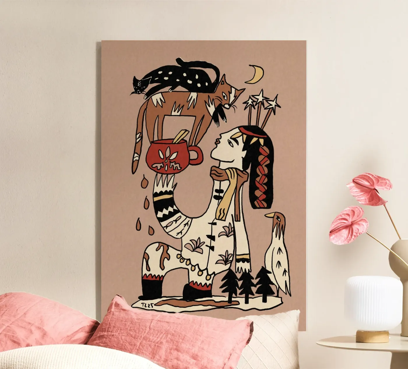 Chocolate Time acrylic glass by Raipa Studio