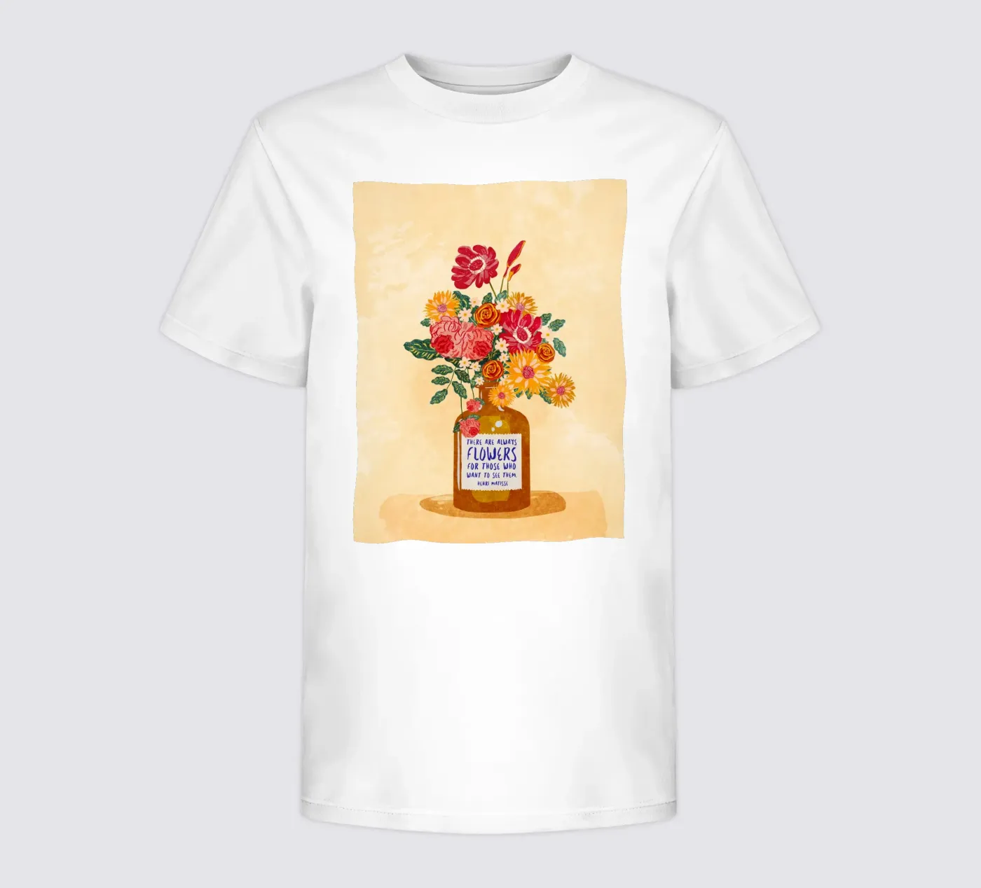 Immer Blumen Kinder T-Shirt von Illustration Raissa Oltmanns