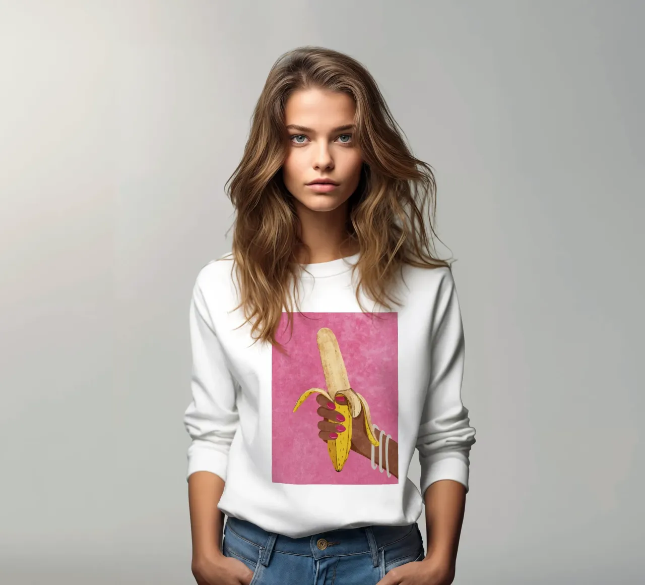 Banana felpa da Illustration Raissa Oltmanns