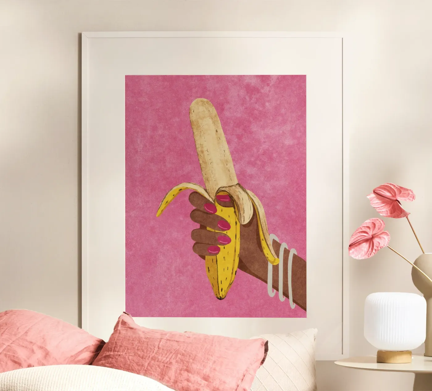 Banane Poster von Illustration Raissa Oltmanns