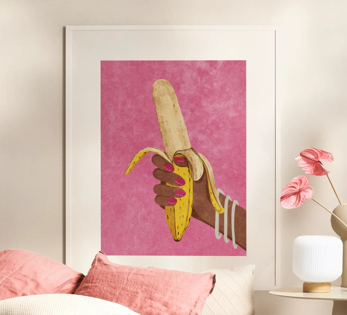 Banana poster da Illustration Raissa Oltmanns