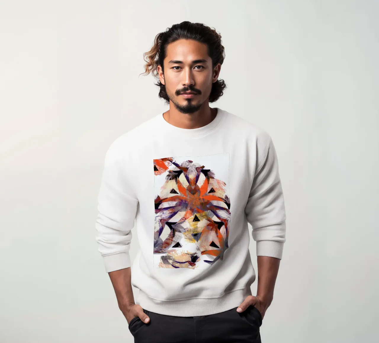 Abstract Sketch 4 sweatshirt by In Full Color