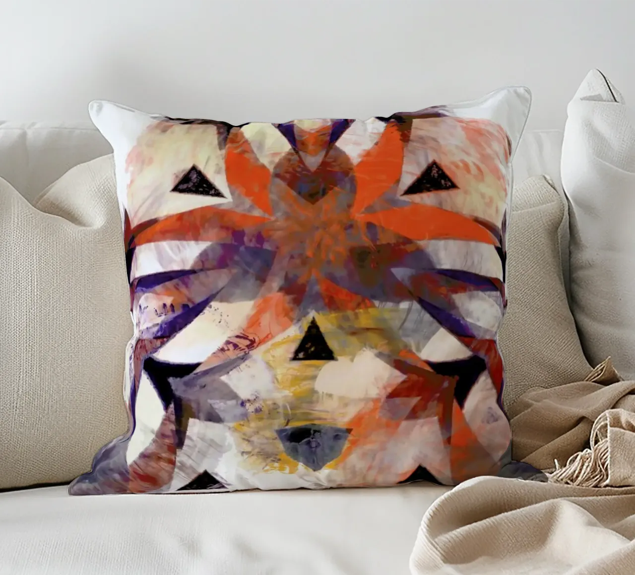 Abstract Sketch 4 cuscino da In Full Color