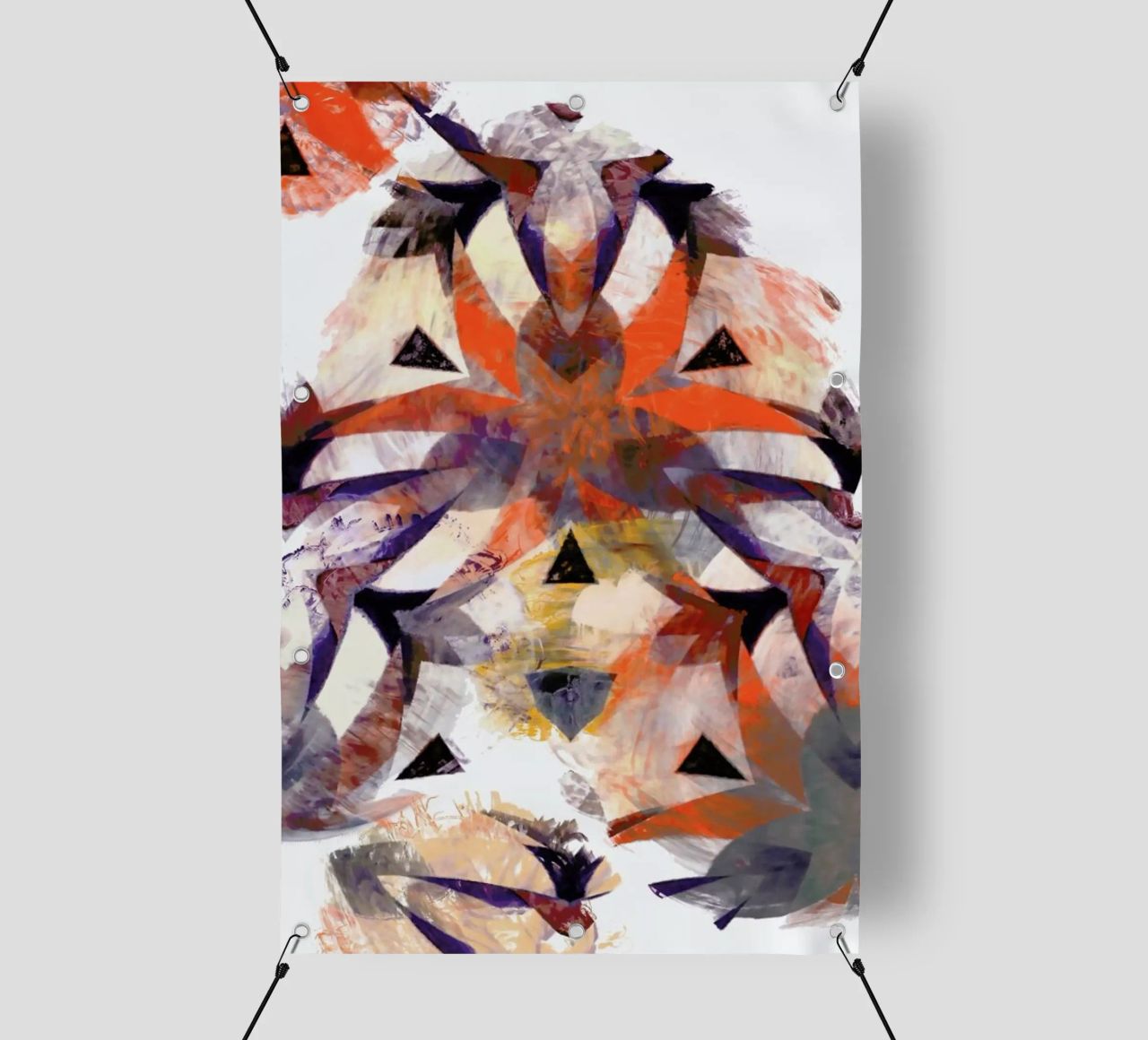 Abstract Sketch 4 telo in pvc da In Full Color